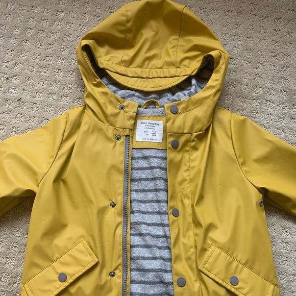 zara kids rain jacket